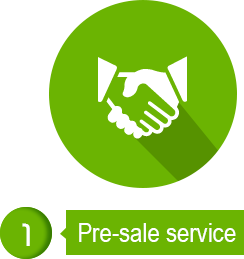 Pre-sale service